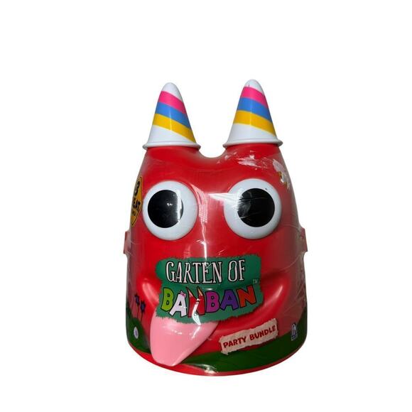 NEW Garten Of BanBan Mystery Head Party Bundle Exclusive Figures Plush 8 Pieces - Picture 1 of 2